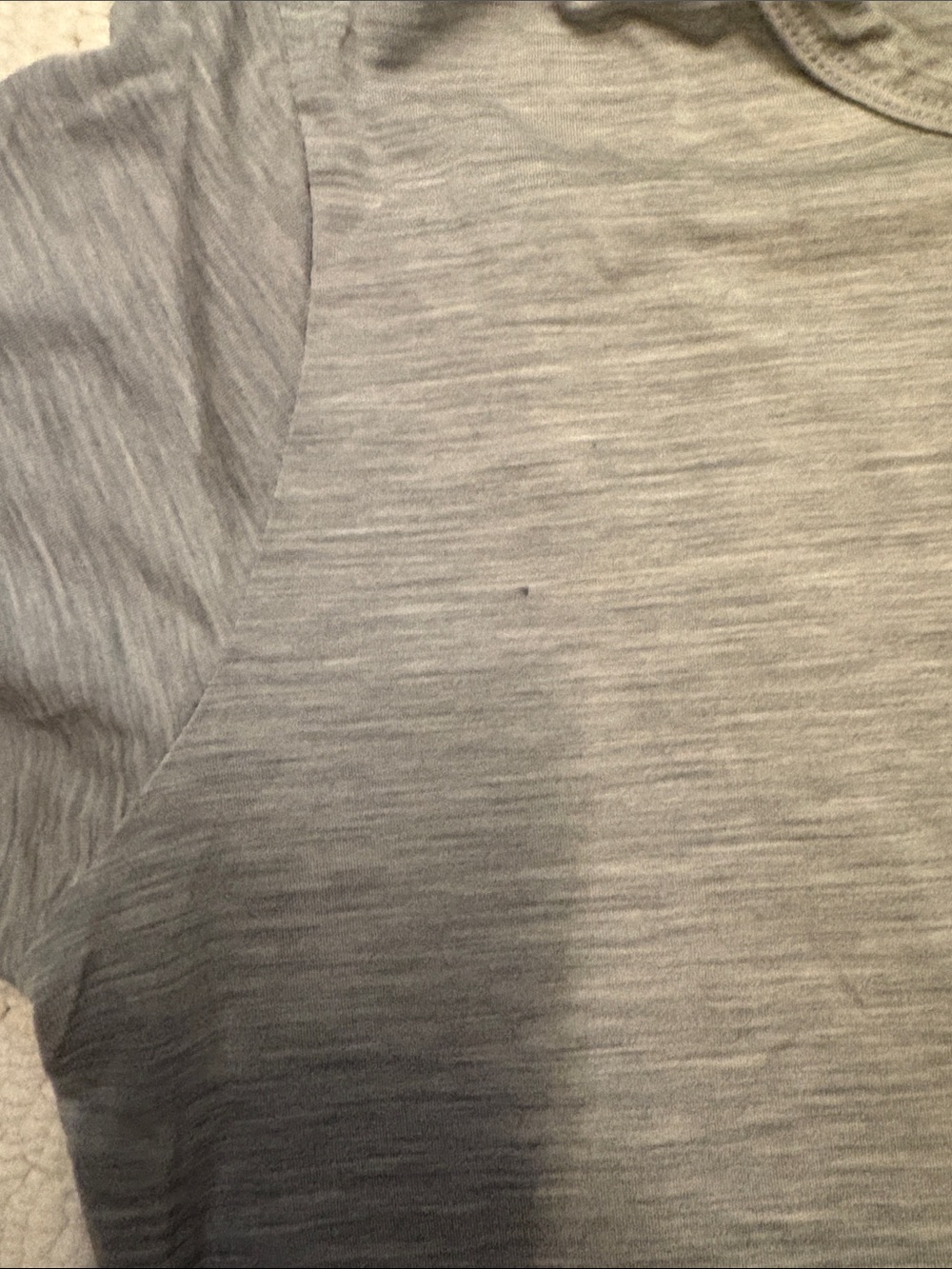 Tracksmith women’s short sleeve harrier tee original size medium heather gray - Picture 3 of 6